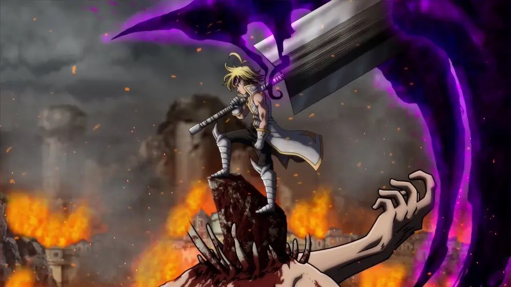 Descargar Fondo de Pantalla Animado de Seven Deadly Sins: Meliodas 4K
