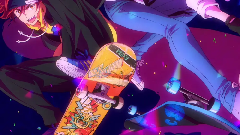 Descargar Fondo de Pantalla Animado de SK8 The Infinity: Sonrisa Divertida 4K