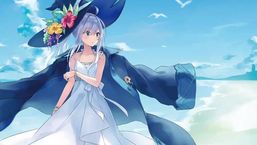 Descargar Fondo de Pantalla Animado de The Journey of Elaina: Summer Cute 4K