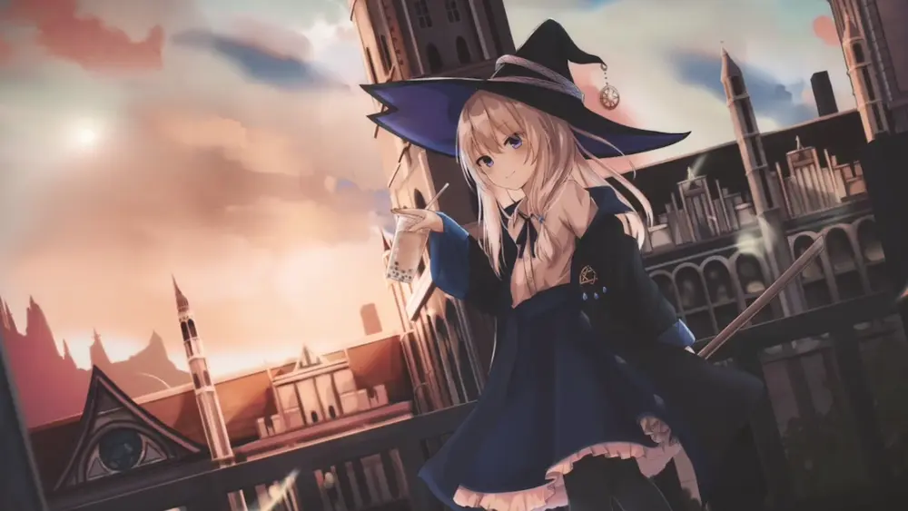 Descargar Fondo de Pantalla Animado de The Journey of Elaina: Bubble Tea 4K