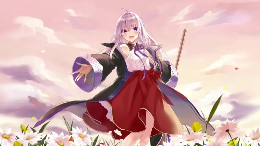 Descargar Fondo de Pantalla Animado de The Journey of Elaina: Margaritas 4K