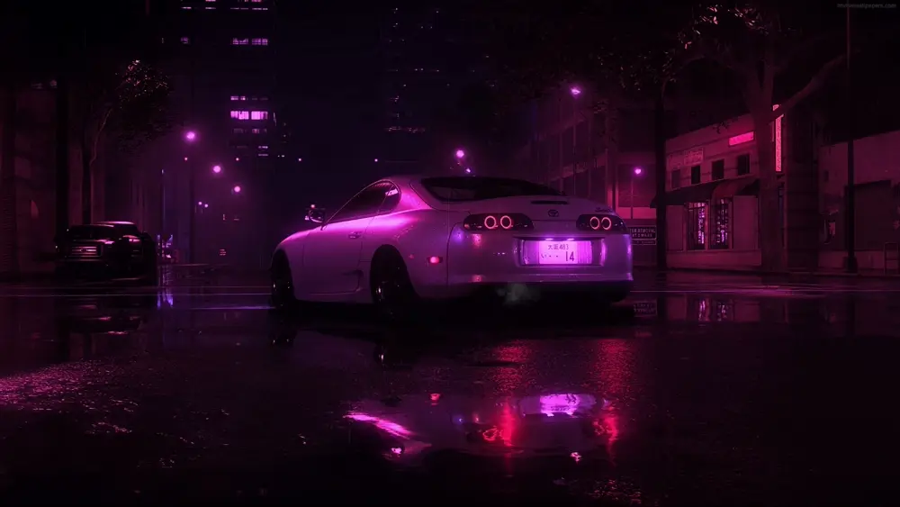 Toyota Supra NFS – Fondo de Pantalla Animado para PC, Android & iPhone