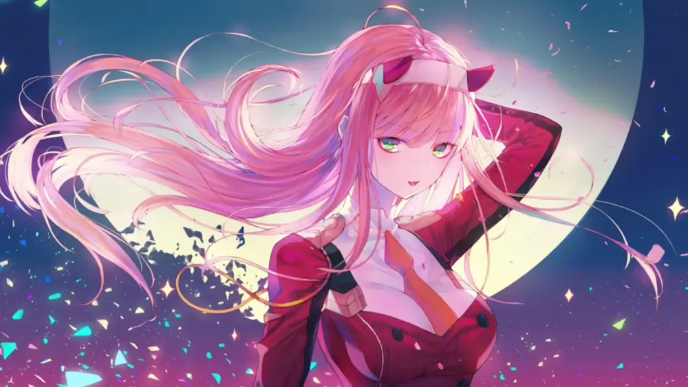 Zero Two – Fondo de Pantalla Animado