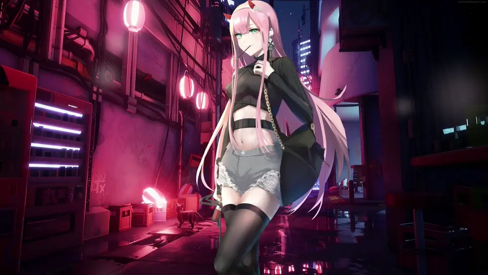 Zero Two – Fondo Animado para PC, Android & iPhone